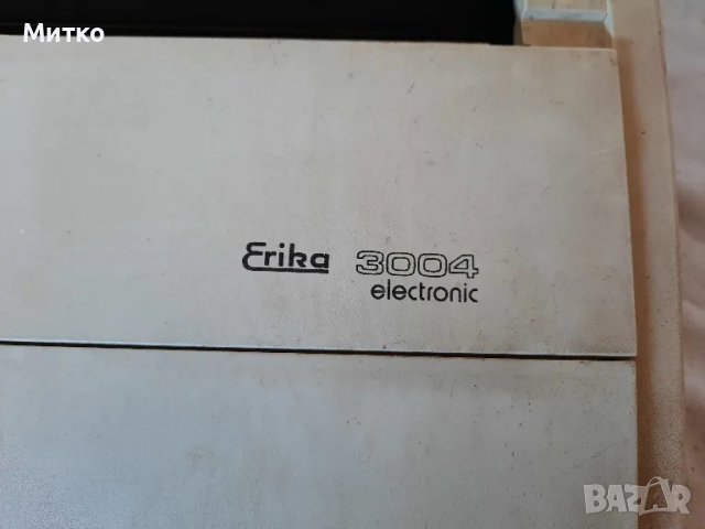 Електрическа пишеща машина марка ERIKA модел S3004 ГДР, снимка 9 - Филателия - 48281451