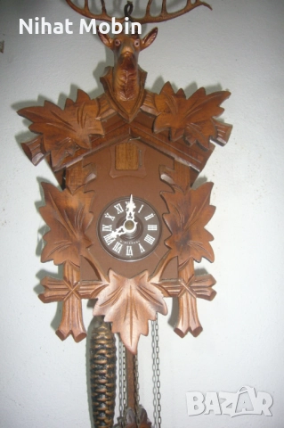 Стенен часовник кукувица, снимка 4 - Стенни часовници - 52135755