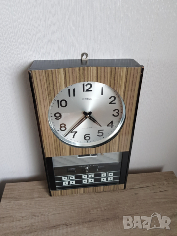 Транзисторен стенен часовник Seiko Japan, снимка 11 - Антикварни и старинни предмети - 36408855