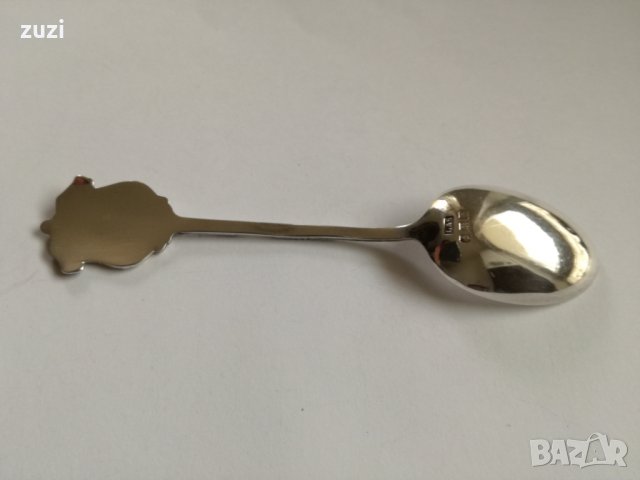 Сребърна лъжичка -925 сребро, снимка 3 - Колиета, медальони, синджири - 26922971