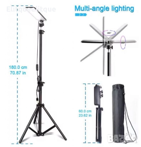 LED Осветление за селфита и фотография, снимка 7 - Други стоки за дома - 52337409