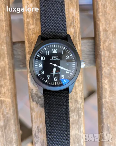Мъжки часовник IWC Pilot's Watch Spitfire с автоматичен механизъм, снимка 3 - Мъжки - 47923884