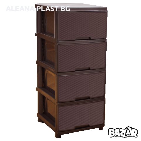 Пластмасов шкаф с четири чекмеджета , снимка 7 - Шкафове - 24932652