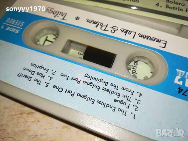 EMERSON LAKE & PALMER TAPE 2212231832, снимка 13 - Аудио касети - 43516969