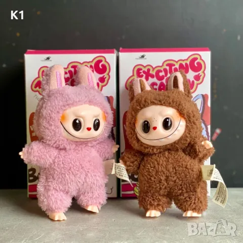 Labubu играчка 17см, Лабубу плюшени играчки, снимка 2 - Плюшени играчки - 50138429