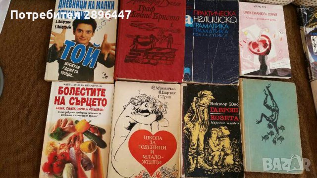 Книги, литература-по 2 лв