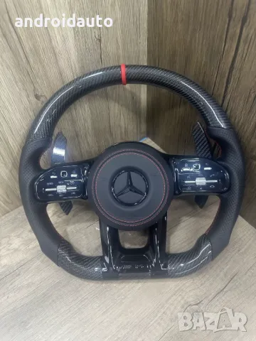 Mercedes Custom Спортен Волан – Персонализиран Дизайн!, снимка 5 - Аксесоари и консумативи - 49415801