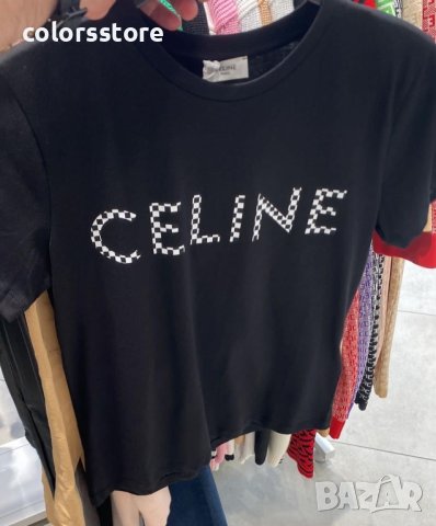 Черна тениска  Celine  код Br453