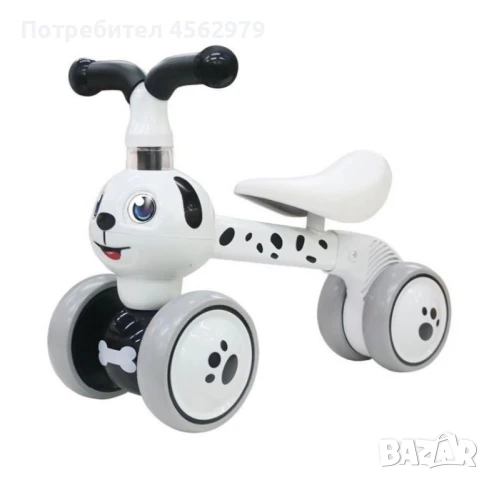 Балансиращо колело, мини колело за яздене на куче, 4 колела, снимка 2 - Детски велосипеди, триколки и коли - 51348670