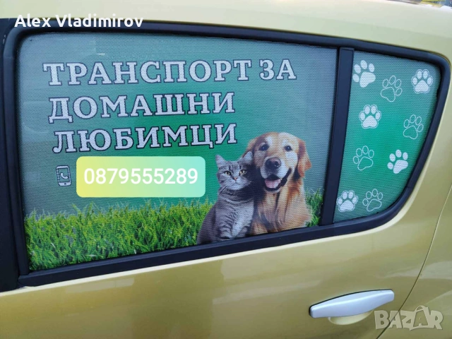 Транспорт за домашни любимци 