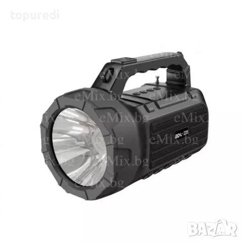 МОЩЕН СОЛАРЕН ФЕНЕР С РАДИО, BLUETOOTH, снимка 2 - Къмпинг осветление - 50713404