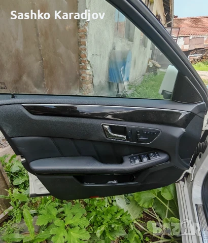 Кожен салон , кори, врати Мерцедес W212 2010  г, снимка 9 - Части - 50764785