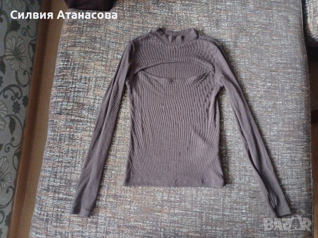Блуза рипс XS нова, снимка 1 - Блузи с дълъг ръкав и пуловери - 44841848