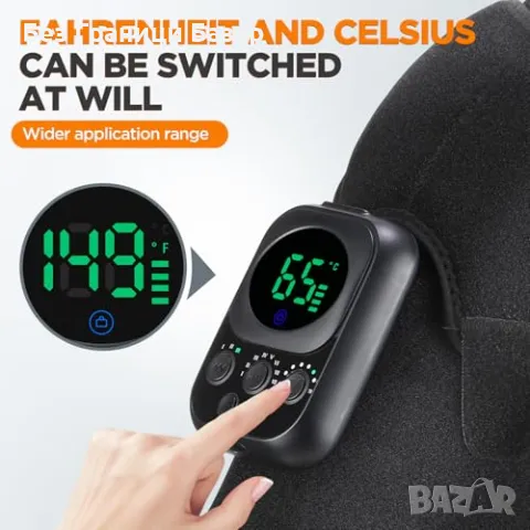 Нов Нагревателен раменен бандаж облекчаване на болка топлинна терапия, снимка 7 - Други - 49425136