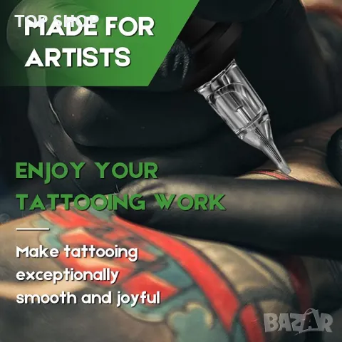 Нов Машинен комплект Консумативи Игли мастило татуировка татус, снимка 6 - Комплекти и лотове - 49956947