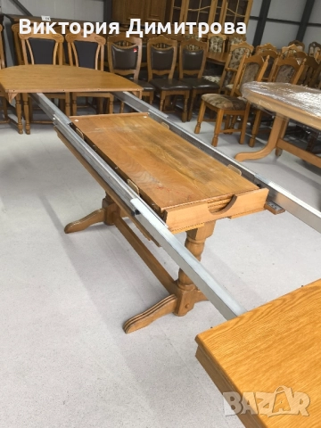 Разтегателна трапезна маса 3,60 м. , снимка 3 - Маси - 52877208