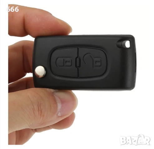 Корпус за автоключ Tovbmup, съвместим CE0523, 2 бутона, за Peugeot и Citroen, снимка 5 - Аксесоари и консумативи - 53447514