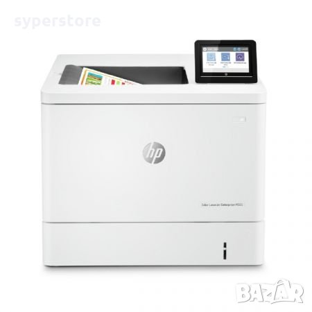 Принтер Лазерен Цветен HP Color LaserJet Enterprise M555DN Бърз и ефективeн принтер, снимка 1 - Принтери, копири, скенери - 33536462
