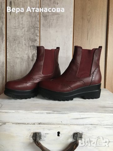 💄Тренди боти на олекотена платформа❤️‍🩹 39 н.🌹, снимка 5 - Дамски боти - 43103479