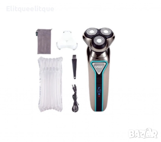 Професионална мъжка самобръсначка VGR, V-323, Водоустойчива, USB зареждане, снимка 5 - Друга електроника - 52184839