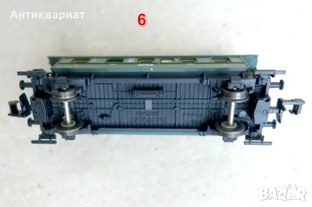 Товарни и пътнически вагони N (1:160) - от 5 до 8, снимка 10 - Колекции - 49361870