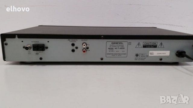 Стерео тунер ONKYO Т-4930, снимка 5 - Ресийвъри, усилватели, смесителни пултове - 27592009