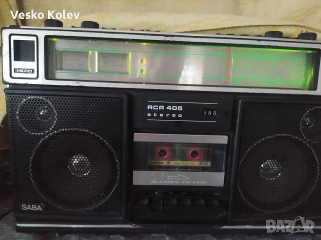 Радиокасетофон SABA, снимка 4 - Грамофони - 51076286