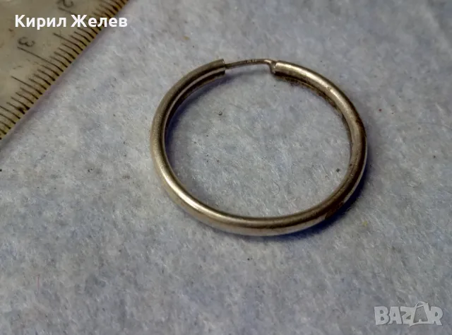 СТИЛНА РЕТРО АРТ МОДЕЛ СРЕБЪРНА ОБЕЦА СРЕБРО 925 КЛАСИЧЕСКА РЪЧНА ИЗРАБОТКА 47486