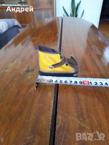 Стар сувенир обувка, снимка 3 - Други ценни предмети - 32250049