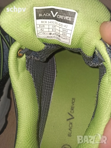 обувки Black Crevice EUR42 туристически, снимка 4 - Спортни обувки - 52991258