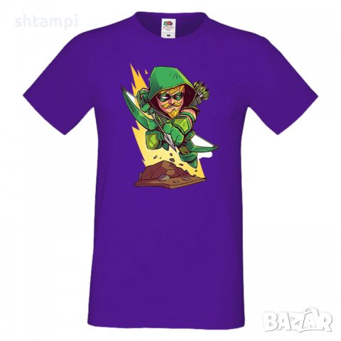 Мъжка тениска DC Green Arrow Star Wars Игра,Изненада,Подарък,Геймър, , снимка 17 - Тениски - 36800683