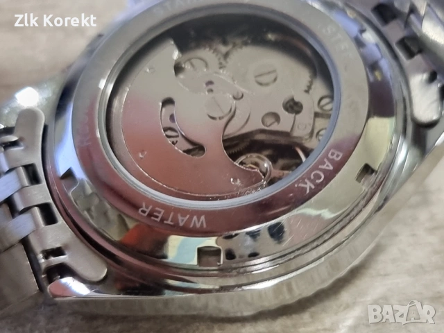 Механичен часовник 21 JEWELS, снимка 5 - Мъжки - 53339629