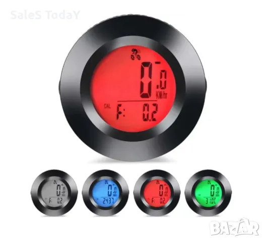 Километраж за колело/ велосипед, Водоустойчив, LCD дисплей, rgb