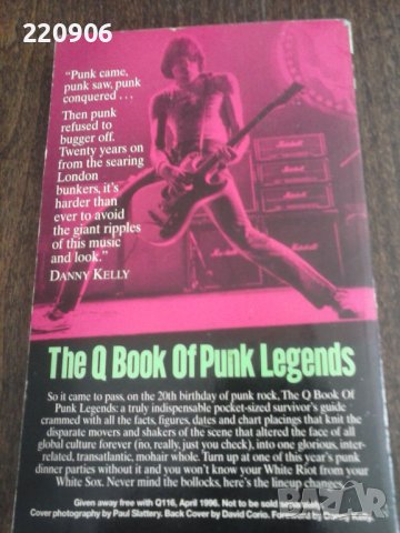 Книга The Q Book Of Punk Legends, снимка 2 - Енциклопедии, справочници - 38490799