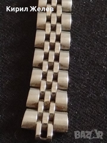 Верижка за дамски часовник метална здрава перфектно състояние 42537, снимка 4 - Каишки за часовници - 43759773