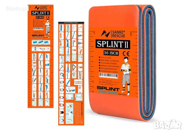 Шина за първа помощ SANKE RESCUE – здрава, гъвкава и удобна, снимка 2 - Шини - 49101447