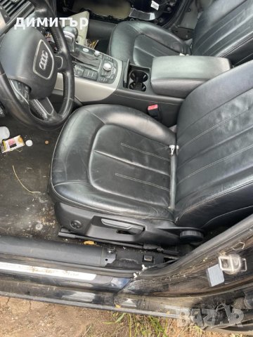 кожен салон audi a6 c7 4g кожен салон ауди а6 ц7 4г , снимка 5 - Части - 43316057