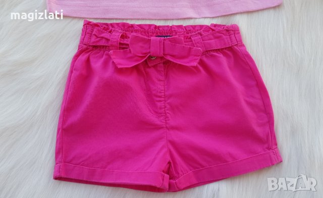 Къси панталонки и тениска 9-12 месеца , снимка 7 - Комплекти за бебе - 32991640