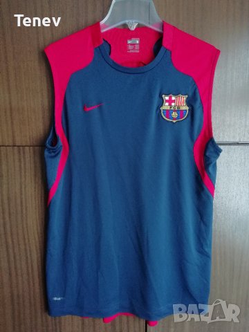 FC Barcelona Nike оригинален тренировъчен потник Барселона , снимка 1 - Тениски - 40014469