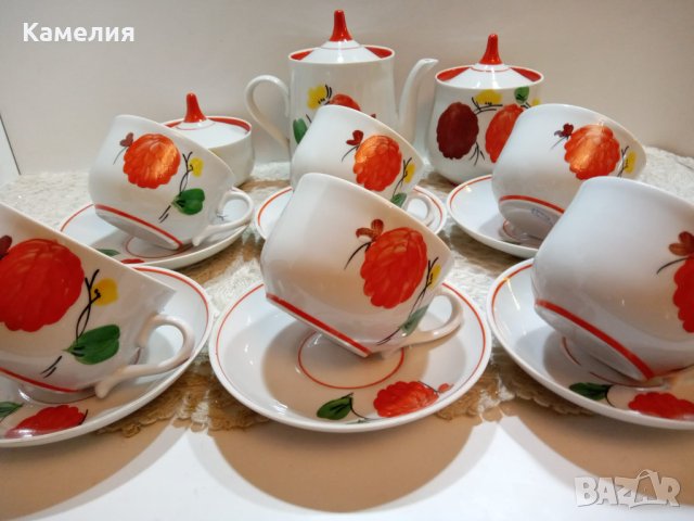 Руски порцелан , снимка 10 - Сервизи - 43450316