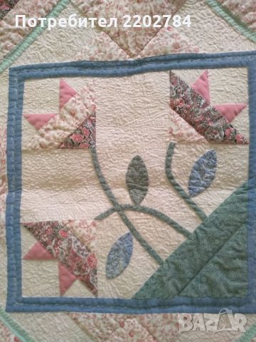 Пачуърк покривка за легло,диван, снимка 3 - Покривки за легло - 34723669