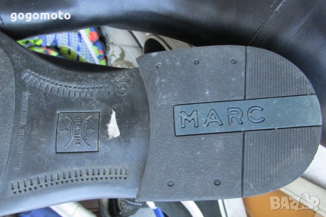 КАТО НОВИ ДЕНДИ бизнес боти MARC® original,100% висококачествена естествена кожа,HAND MADE, 44 - 45, снимка 17 - Мъжки боти - 28548549