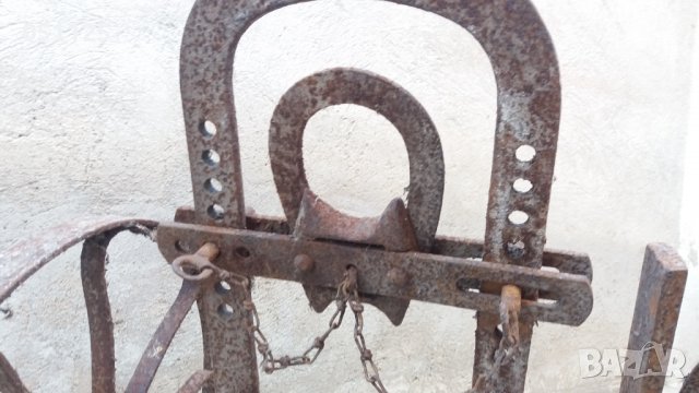 отличен възрожденски колесар, теглич за рало плуг, снимка 8 - Антикварни и старинни предмети - 38211556