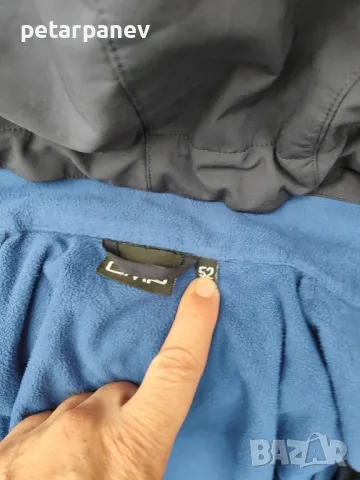 Софтшел със сваляща се качулка CMP тъмно син - 52 размер, снимка 5 - Спортни дрехи, екипи - 49938781