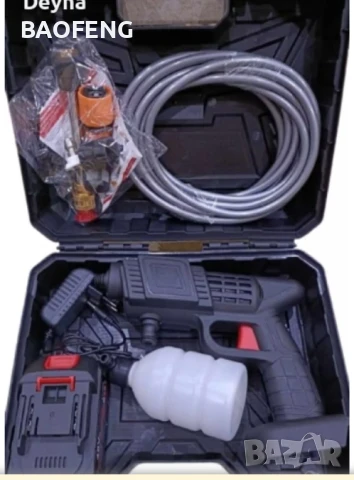 ТОП ЦЕНА АКУМУЛАТОРНА ВОДОСТРУЙКА за кола дом градина 30 bar, снимка 4 - Други инструменти - 50574891