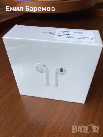 Безжични слушалки Apple AirPods 2, снимка 3 - Безжични слушалки - 44052173