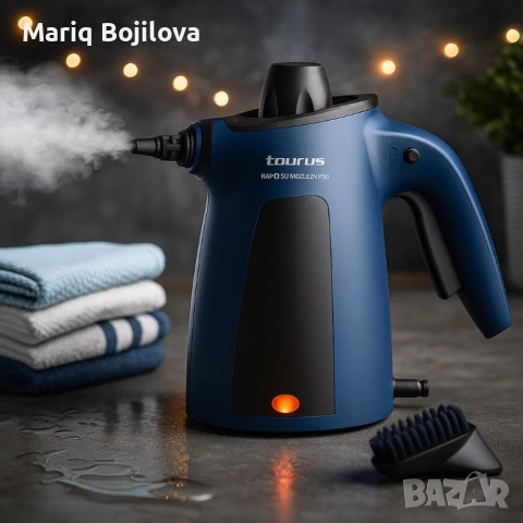 Парочистачка Taurus Rapidissimo Clean Pro -1050W, 3.5 bar, 9 аксесоара,, снимка 4 - Парочистачки и Водоструйки - 51690129