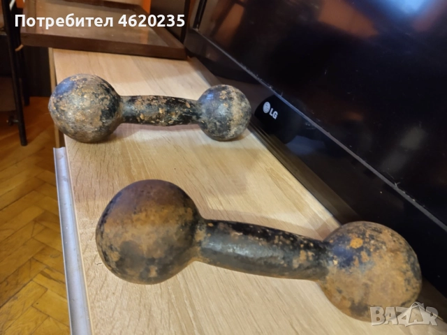 Гири от плътно желязо , снимка 2 - Фитнес уреди - 52446845