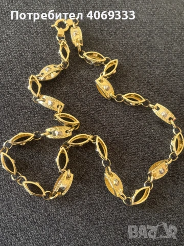 Златен ланец 17.48гр 14к 64см, снимка 10 - Колиета, медальони, синджири - 50691065