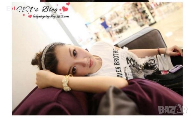 Модерна диадема за глава с камъни, различни цветове , снимка 11 - Аксесоари за коса - 52798022